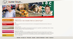 Desktop Screenshot of buntefeuer.de